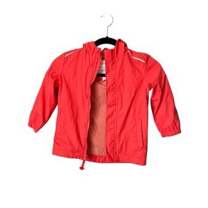 Cat & Jack Rain Jacket,Orange 4T